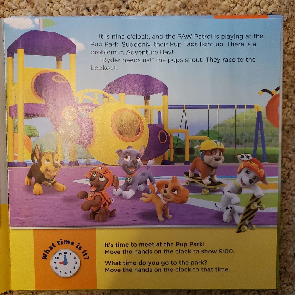Paw Patrol Teamwork Time Hardcover Book - Picture 6 of 6